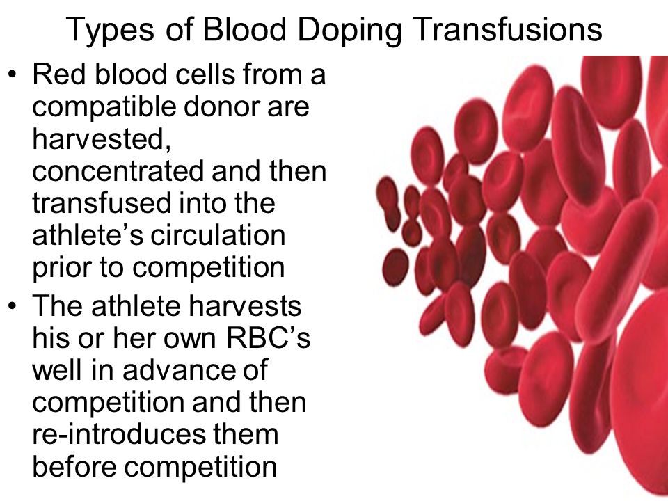 Blood doping effects on athletes essay
